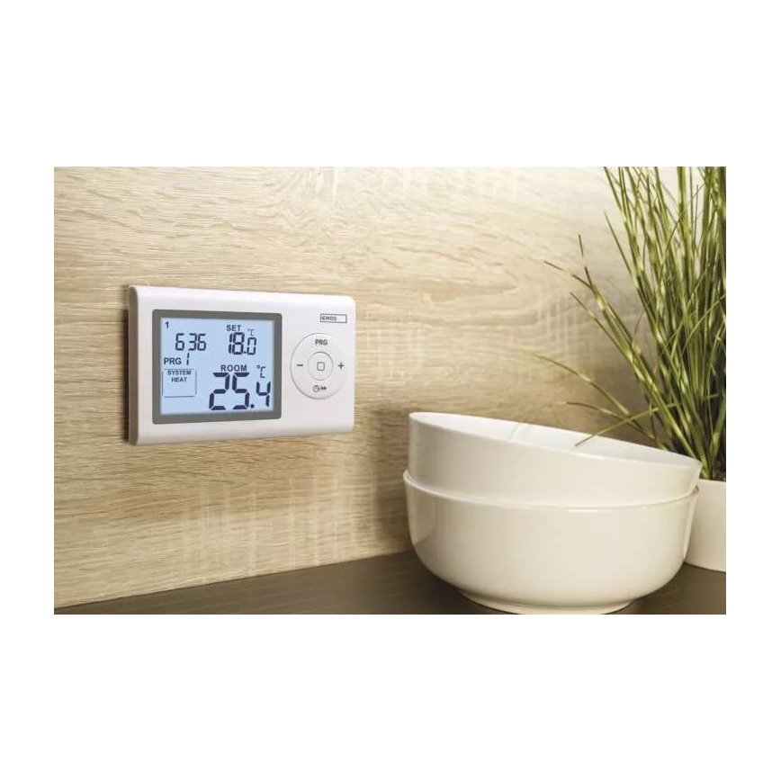 Termostato programable 2xAAA