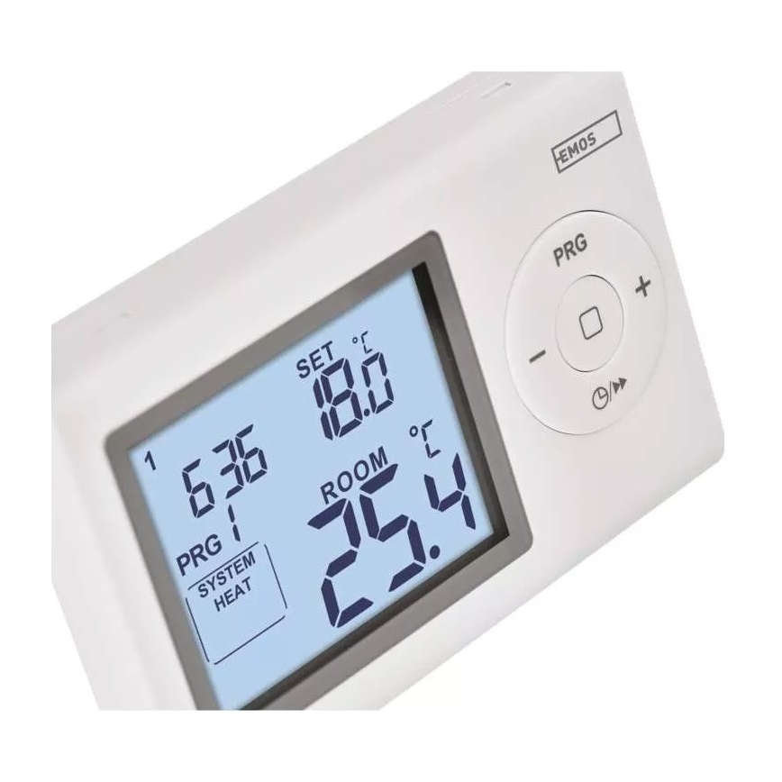Termostato programable 2xAAA