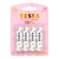 Tesla Batteries - 4 pz Batería alcalina AA TOYS+ 1,5V 2900 mAh