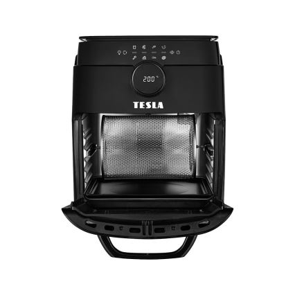 TESLA Electronics AirCook & Grill - Freidora de aire digital multifuncional inteligente 12 l 1800W/230V Wi-Fi