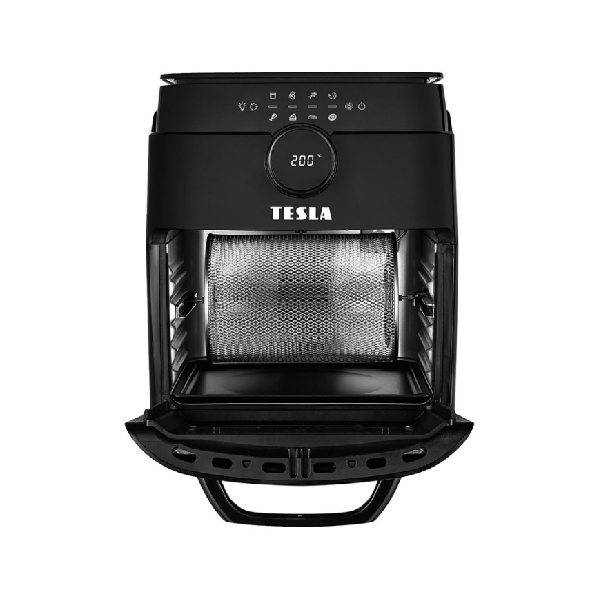 TESLA Electronics AirCook & Grill - Freidora de aire digital multifuncional inteligente 12 l 1800W/230V Wi-Fi