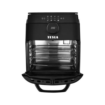 TESLA Electronics AirCook & Grill - Inteligente multifuncional digital hot air fryer 12 l 1800W/230V Wi-Fi