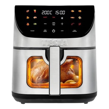 TESLA Electronics AirCook - Freidora de aire digital multifuncional inteligente 9 l 1700W/230V Wi-Fi