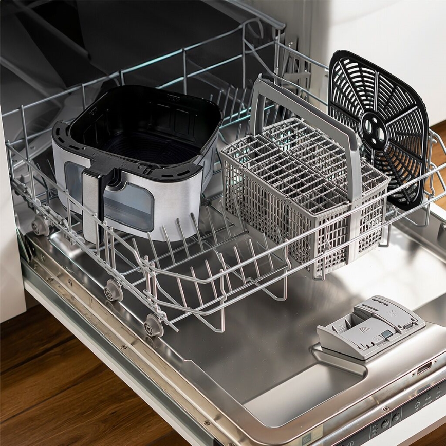 TESLA Electronics AirCook - Freidora de aire digital multifuncional inteligente 9 l 1700W/230V Wi-Fi