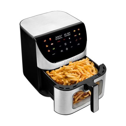 TESLA Electronics AirCook - Freidora de aire digital multifuncional inteligente 9 l 1700W/230V Wi-Fi