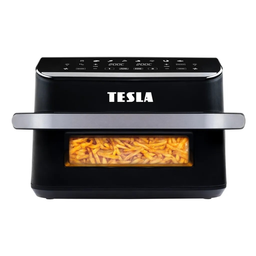 TESLA Electronics AirCook - Freidora de aire digital multifuncional dual 10 l 2400W/230V
