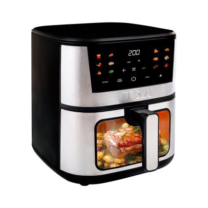 TESLA Electronics AirCook - Freidora digital multifunción de aire caliente 7 l 1600W/230V