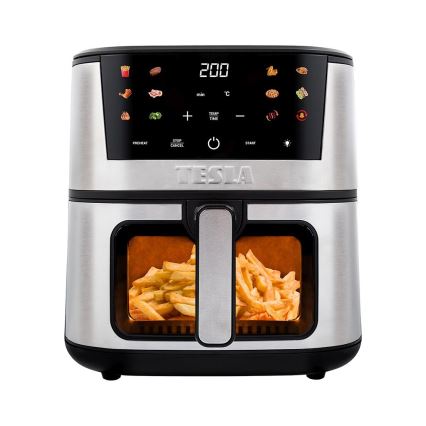 TESLA Electronics AirCook - Freidora digital multifunción de aire caliente 7 l 1600W/230V