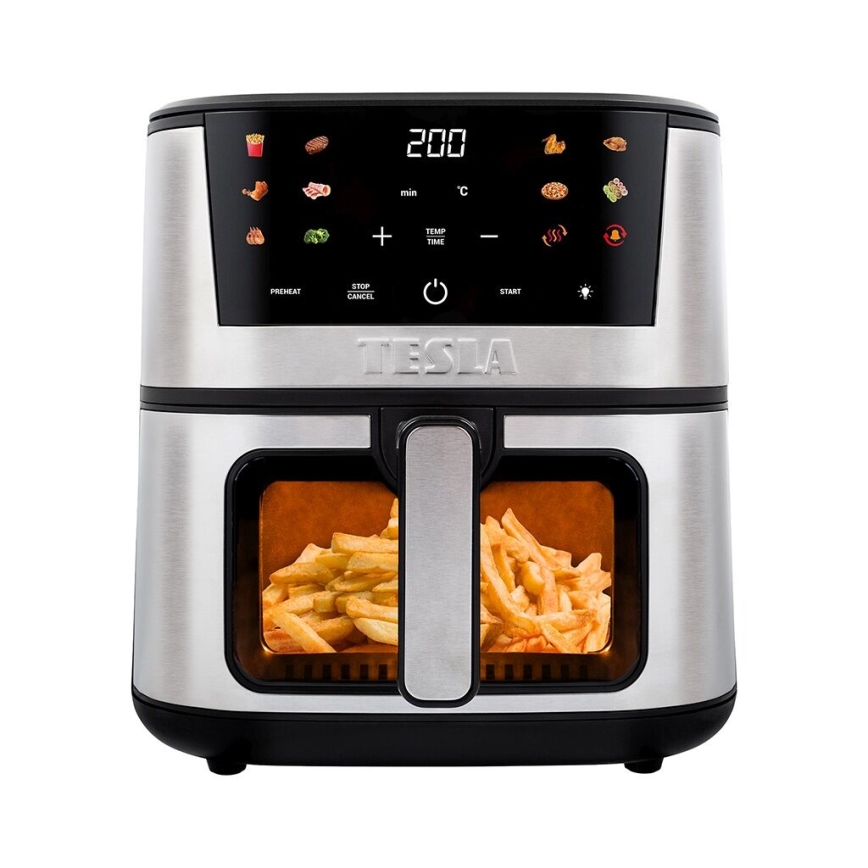 TESLA Electronics AirCook - Freidora digital multifunción de aire caliente 7 l 1600W/230V