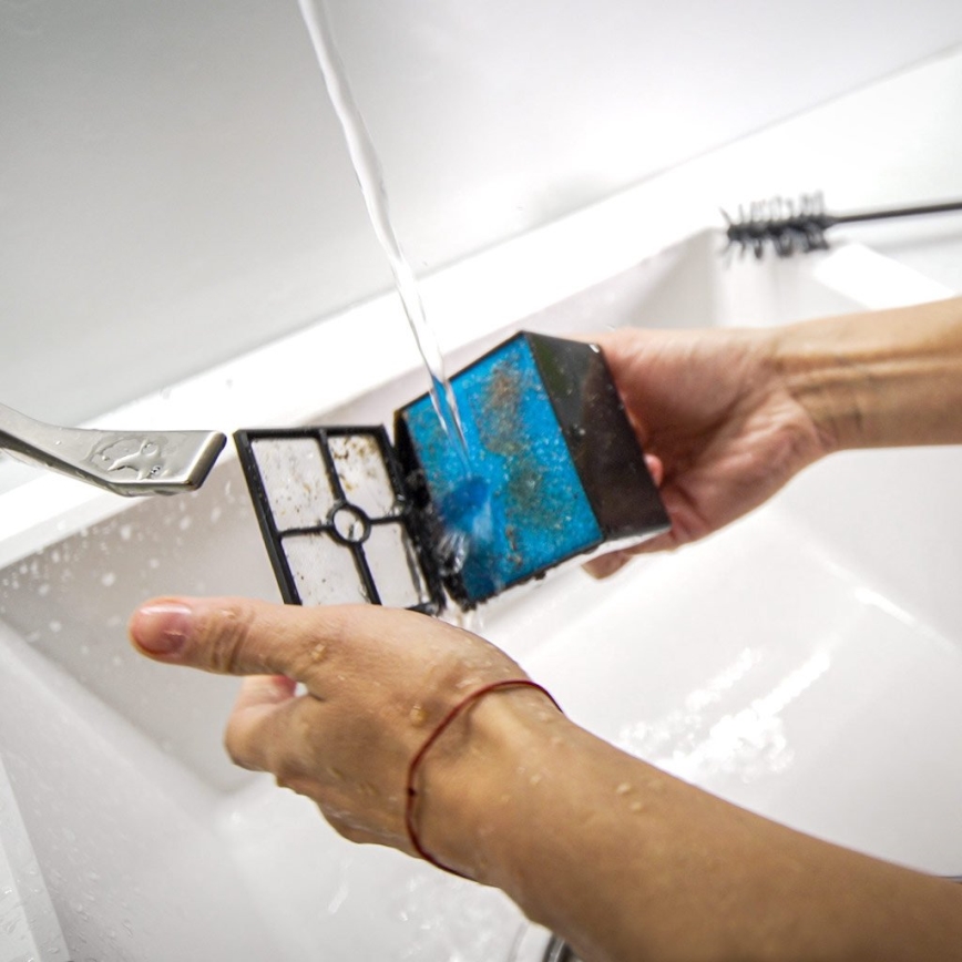 TESLA Electronics AquaStar - Acumulador multifuncional. fregona y aspirador 3en1 2500 mAh