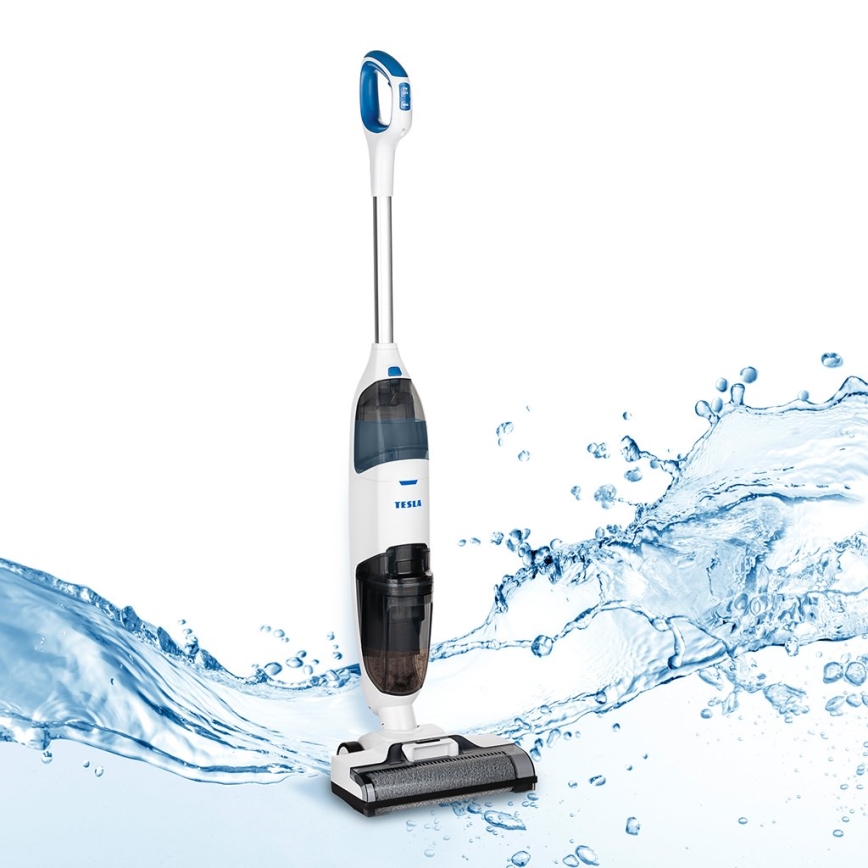 TESLA Electronics AquaStar - Acumulador multifuncional. fregona y aspirador 3en1 2500 mAh