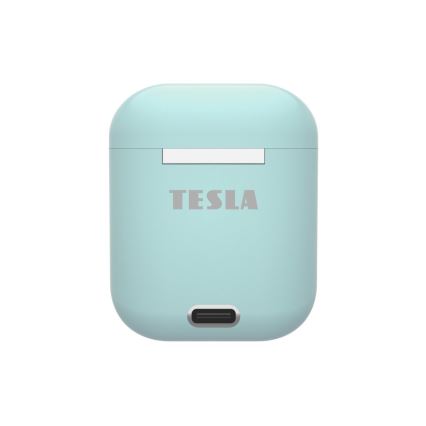 TESLA Electronics - Audífonos inalámbricos IPX4 turquesa