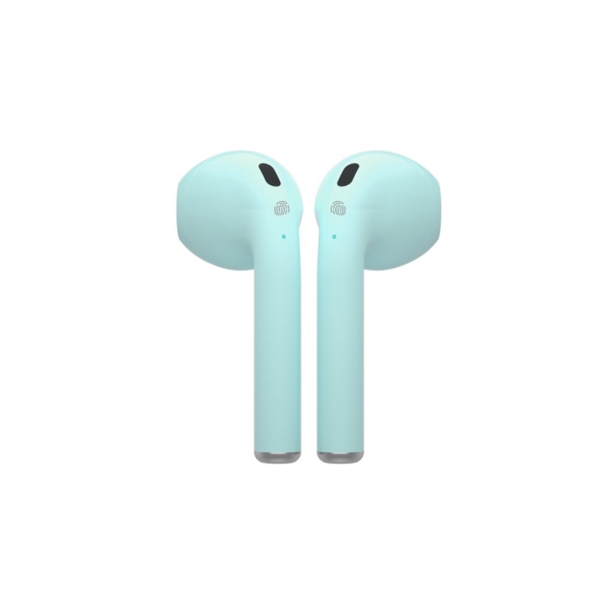 TESLA Electronics - Auriculares inalámbricos 300 mAh + 2x 25 mAh IPX4 turquesa