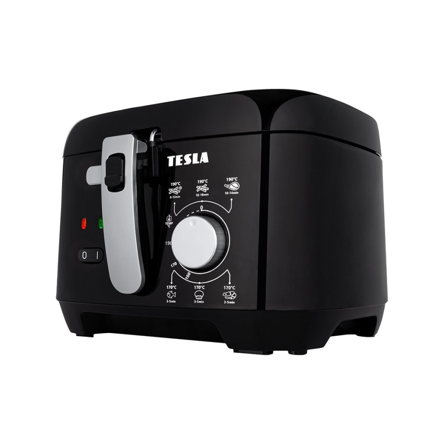 TESLA Electronics EasyCook - Freidora de aceite 2,5 l 1800W/230V