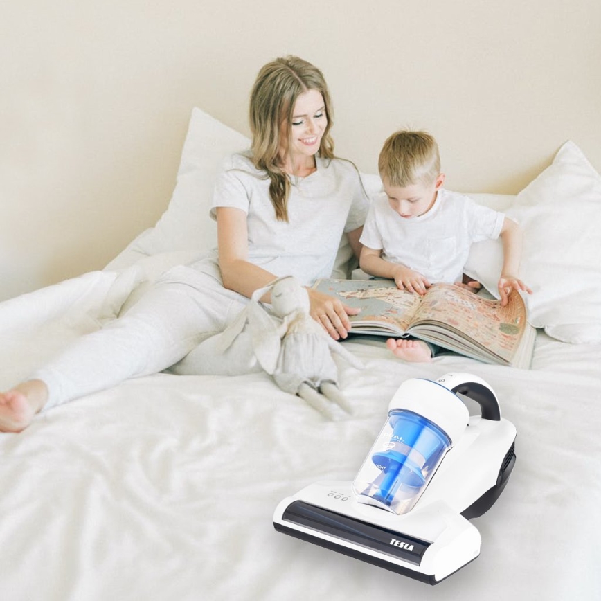 TESLA Electronics LifeStar - Aspirador antibacterias de mano con lámpara UV-C 3en1 550W/230V