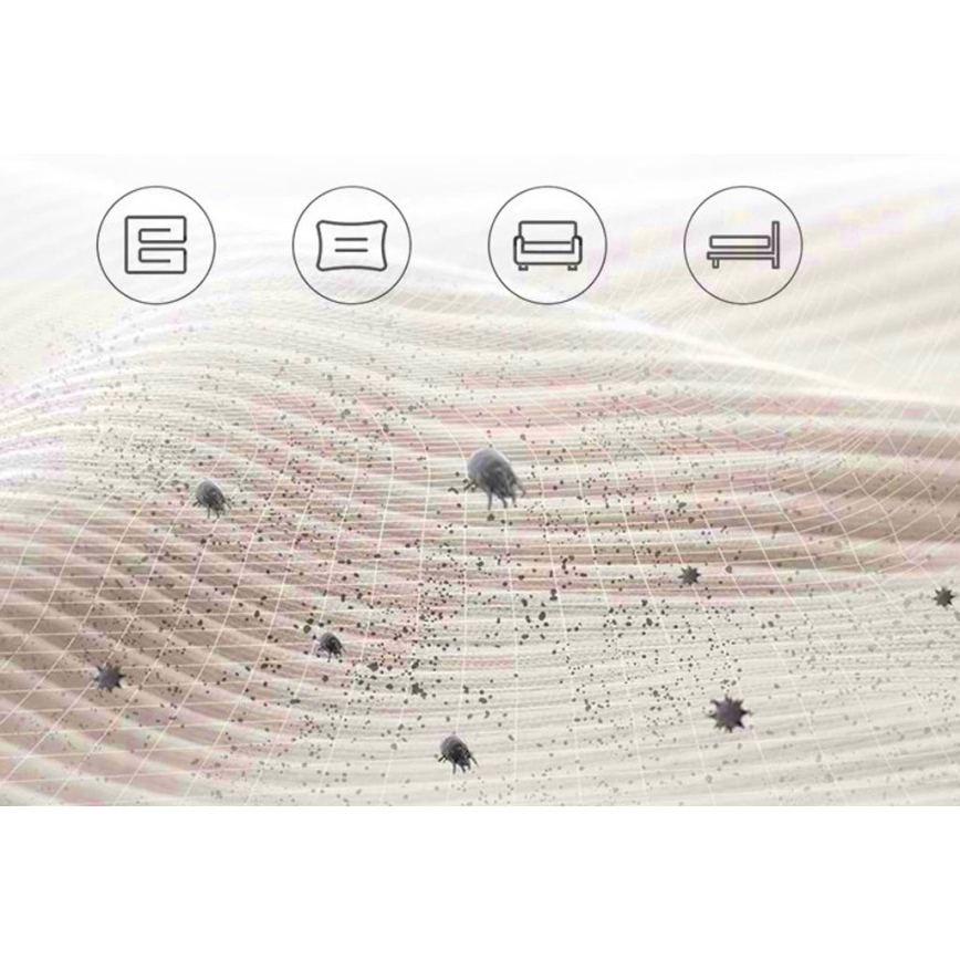 TESLA Electronics LifeStar - Aspirador antibacterias de mano con lámpara UV-C 3en1 550W/230V