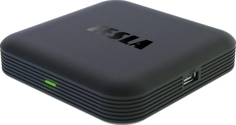 TESLA Electronics MediaBox - Reproductor multimedia UHD con Wi-Fi + mando a distancia