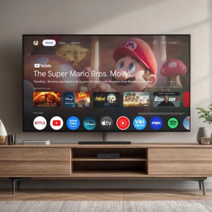 TESLA Electronics MediaBox - Reproductor multimedia UHD con Wi-Fi + mando a distancia