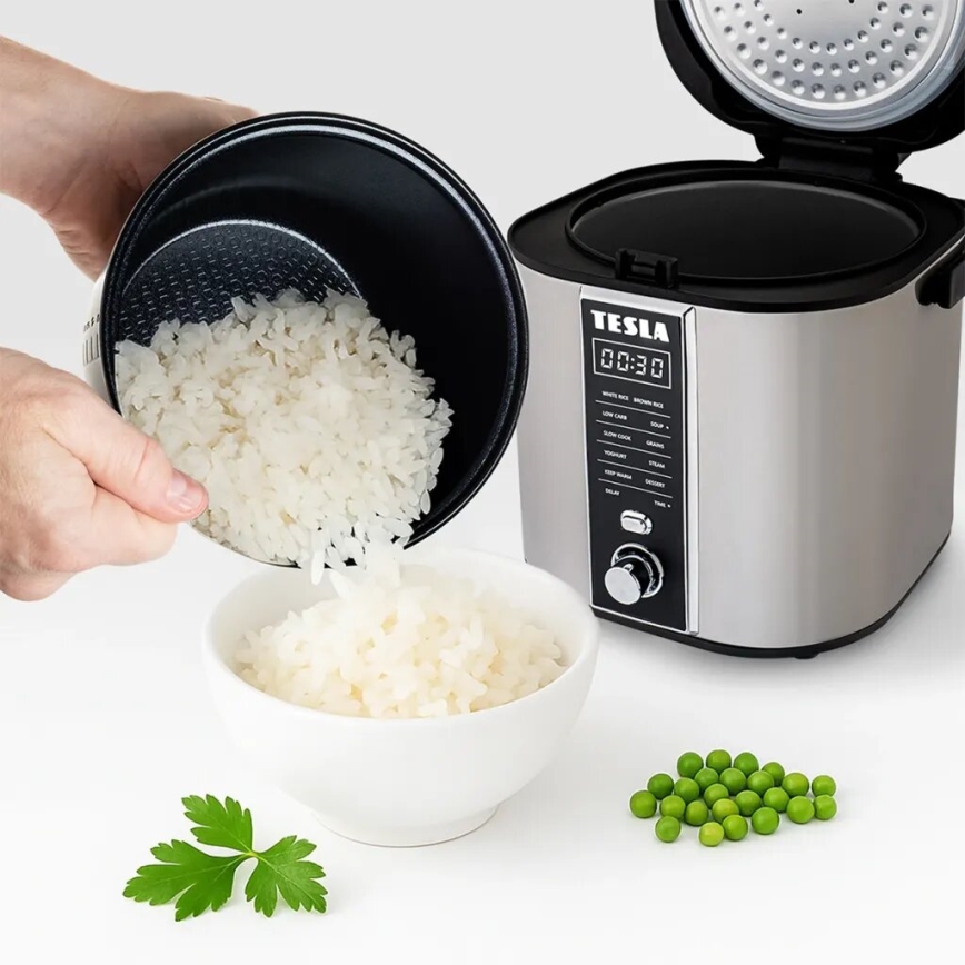 TESLA Electronics MultiCook - Arrocera multifuncional 2,1 l 400W/230V