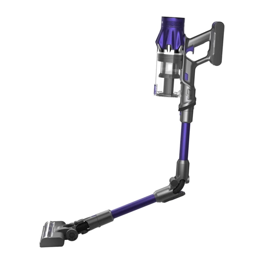 TESLA Electronics PureStar - Aspiradora inalámbrica flexible tipo barra 2 en 1 250W/2200 mAh gris/morado