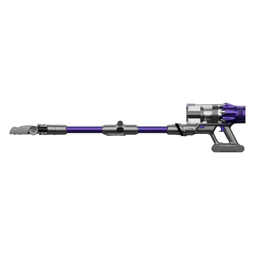 TESLA Electronics PureStar - Aspiradora inalámbrica flexible tipo barra 2 en 1 250W/2200 mAh gris/morado