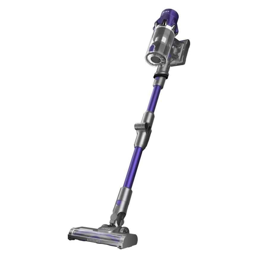 TESLA Electronics PureStar - Aspiradora inalámbrica flexible tipo barra 2 en 1 250W/2200 mAh gris/morado
