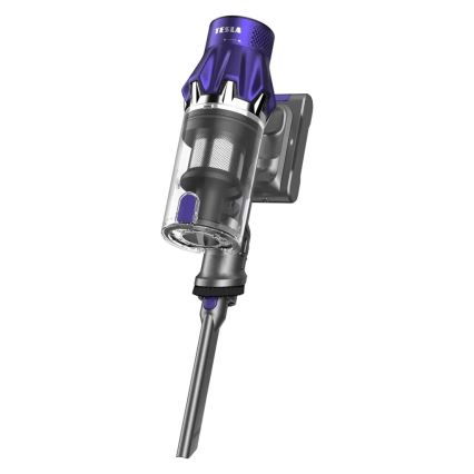 TESLA Electronics PureStar - Aspiradora inalámbrica flexible tipo barra 2 en 1 250W/2200 mAh gris/morado