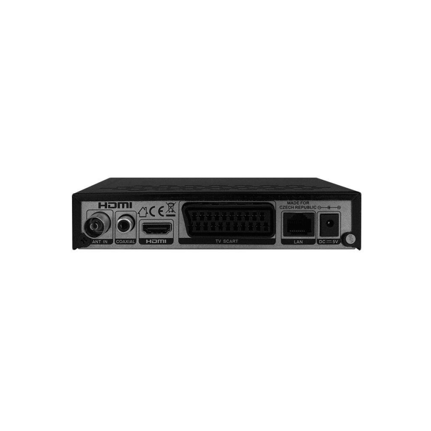 TESLA Electronics - Receptor DVB-T2 H.265 (HEVC), HDMI-CEC + mando a distancia
