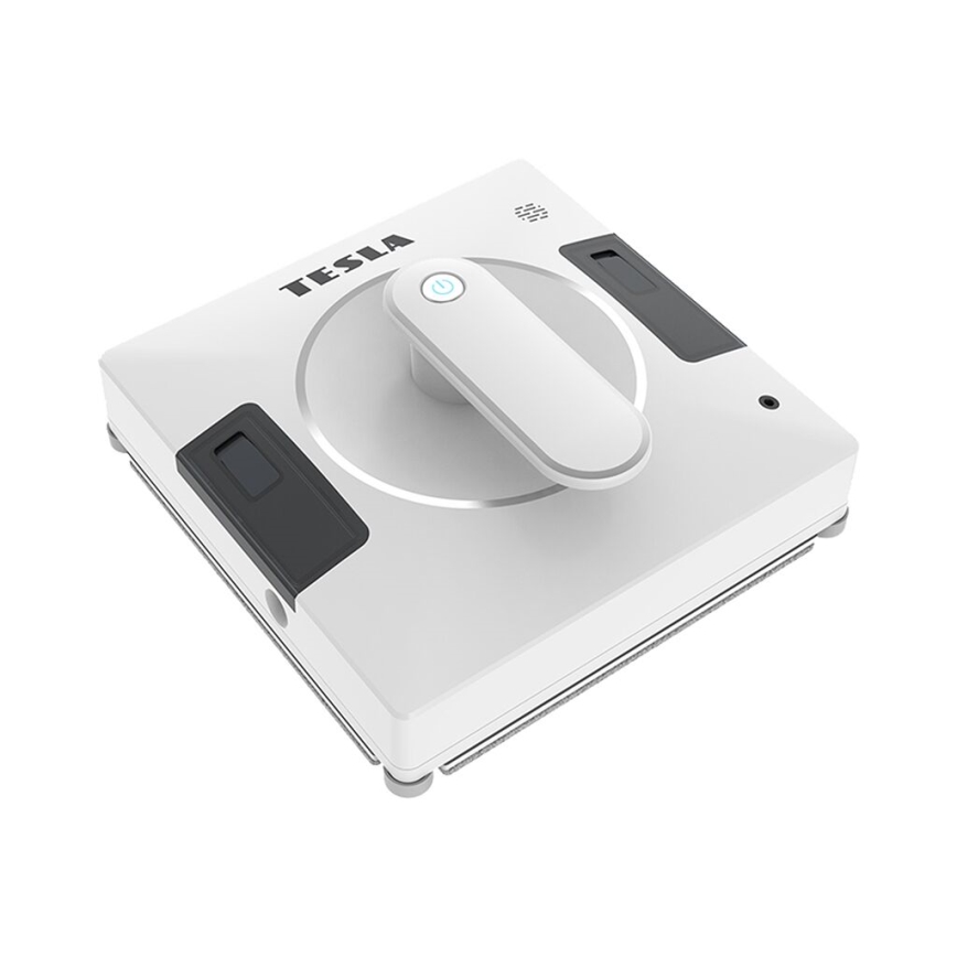 TESLA Electronics RoboStar - Limpiacristales inteligente con doble pulverizador de agua 72W/230V/500 mAh Wi-Fi + control remoto