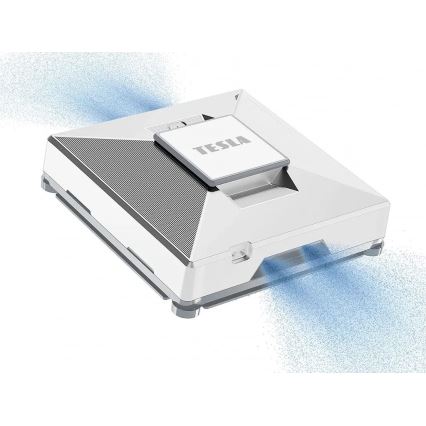 TESLA Electronics RoboStar - Limpiacristales inteligente con pulverizador de agua 72W/230V/650 mAh Wi-Fi + control remoto