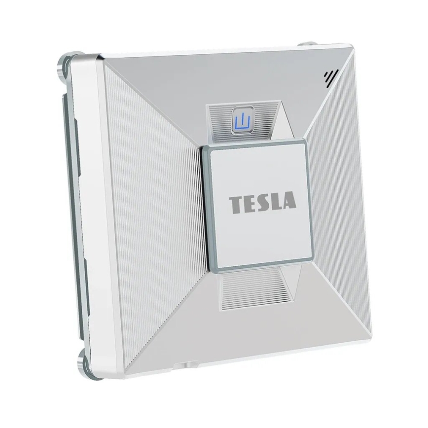 TESLA Electronics RoboStar - Limpiacristales inteligente con pulverizador de agua 72W/230V/650 mAh Wi-Fi + control remoto