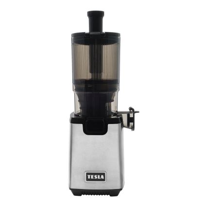 TESLA Electronics SlowJuicer Deluxe - Extractor de jugos lento 250W/230V acero inoxidable