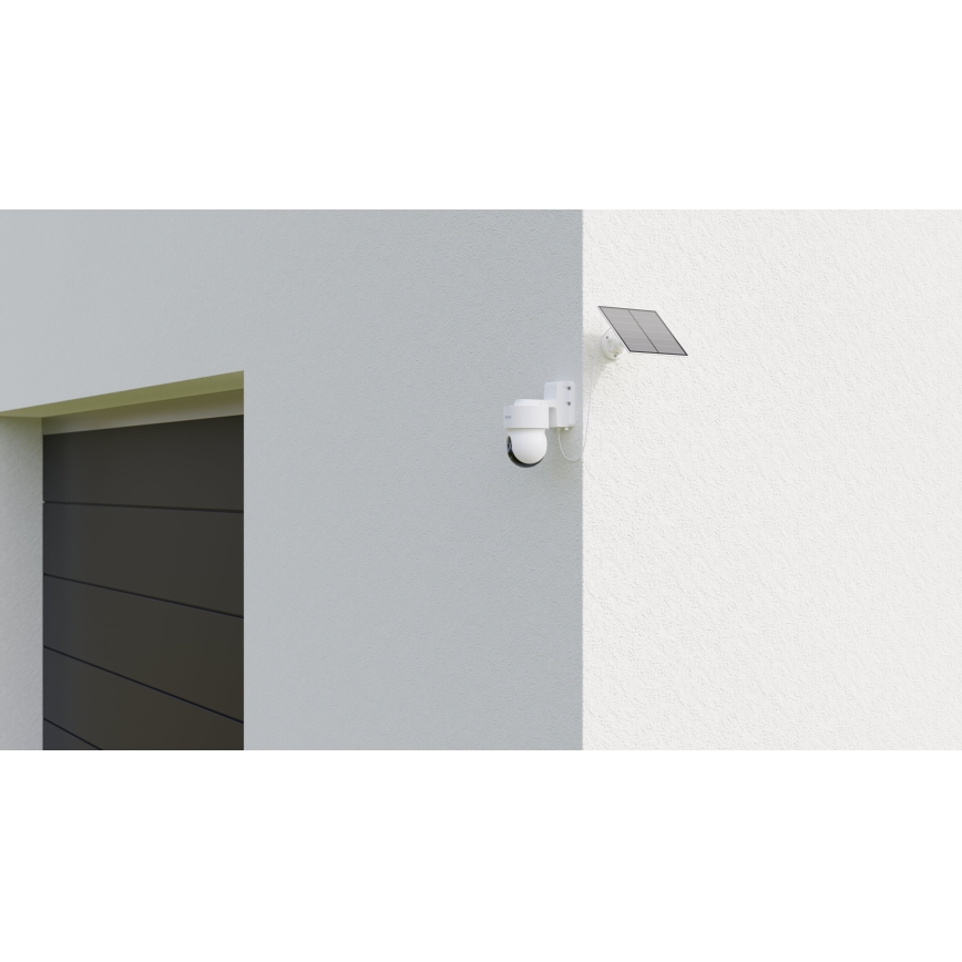 TESLA Smart - Cámara inteligente para exteriores con sensor 360 4G 2K 1296p 9600 mAh 5V IP65