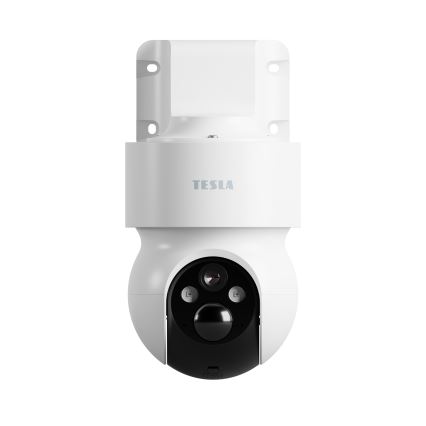 TESLA Smart - Cámara inteligente para exteriores con sensor 360 4G 2K 1296p 9600 mAh 5V IP65