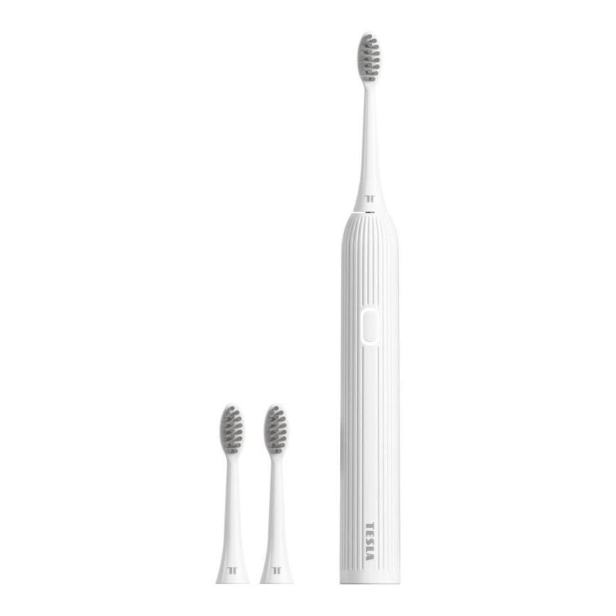 TESLA Smart - Cepillo de dientes sónico inteligente TS200 blanco