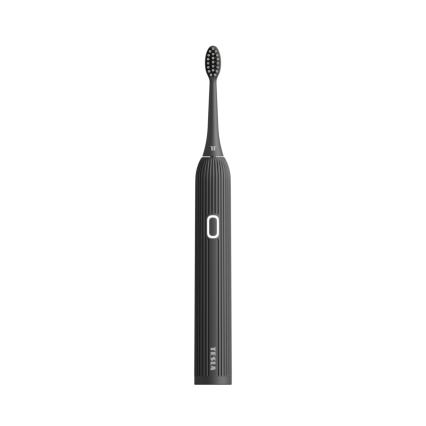 TESLA Smart - Cepillo de dientes sónico inteligente TS200 DELUXE negro