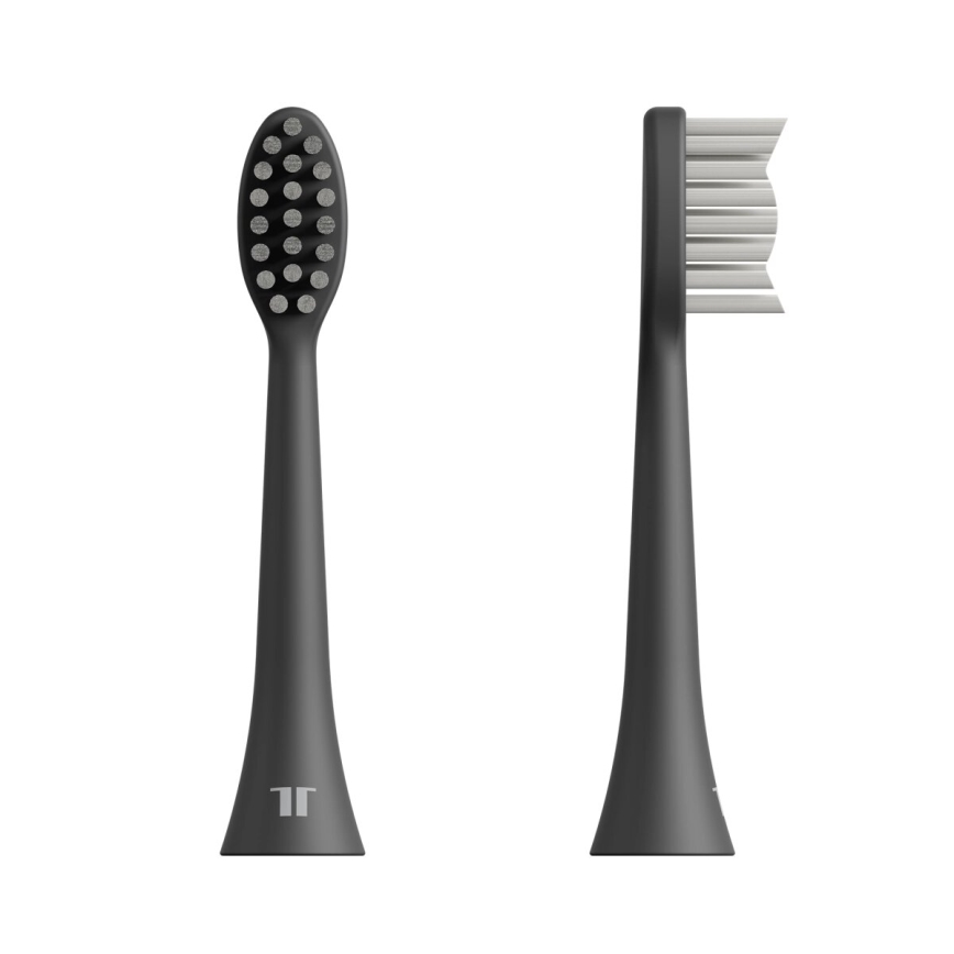 TESLA Smart - Cepillo de dientes sónico inteligente TS200 DELUXE negro