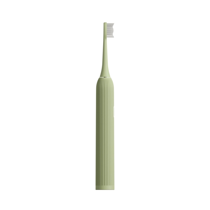 TESLA Smart - Cepillo de dientes sónico inteligente TS200 DELUXE verde