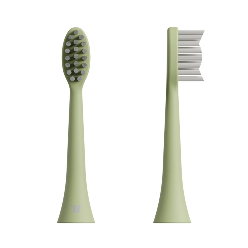 TESLA Smart - Cepillo de dientes sónico inteligente TS200 DELUXE verde