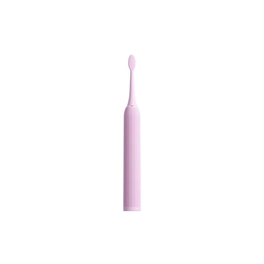 TESLA Smart - Cepillo de dientes sónico inteligente TS200 rosa