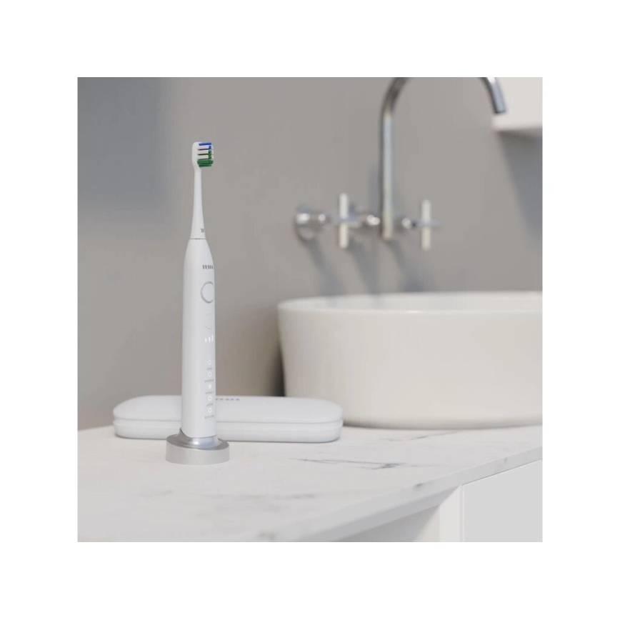 TESLA Smart - Cepillo de dientes sónico TS400 blanco