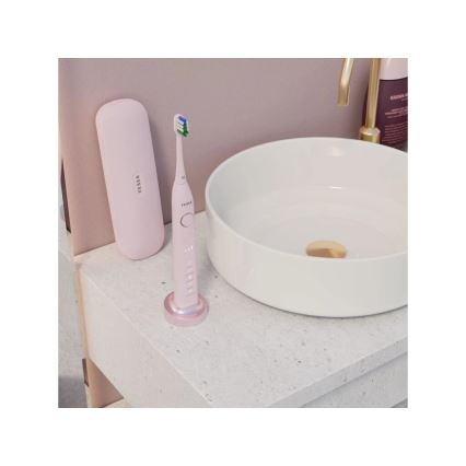TESLA Smart - Cepillo de dientes sónico TS400 rosa