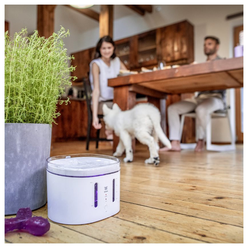 TESLA Smart - Fuente inteligente para mascotas con esterilización UV 2,5 l 5V Wi-Fi