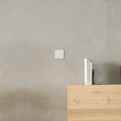 TESLA Smart - Interruptor inalámbrico inteligente para el hogar 4P 1xCR2430 ZigBee