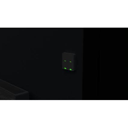 TESLA Smart - Interruptor inalámbrico inteligente para el hogar 4P 1xCR2430 ZigBee