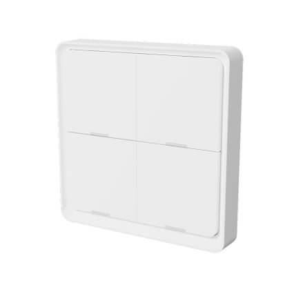 TESLA Smart - Interruptor inalámbrico inteligente para el hogar 4P 1xCR2430 ZigBee