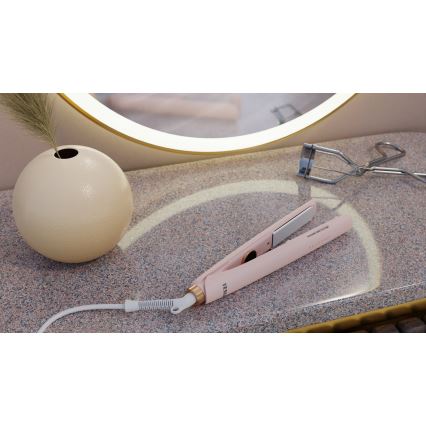 TESLA Smart - Plancha de pelo con LED mostrar 48W/230V