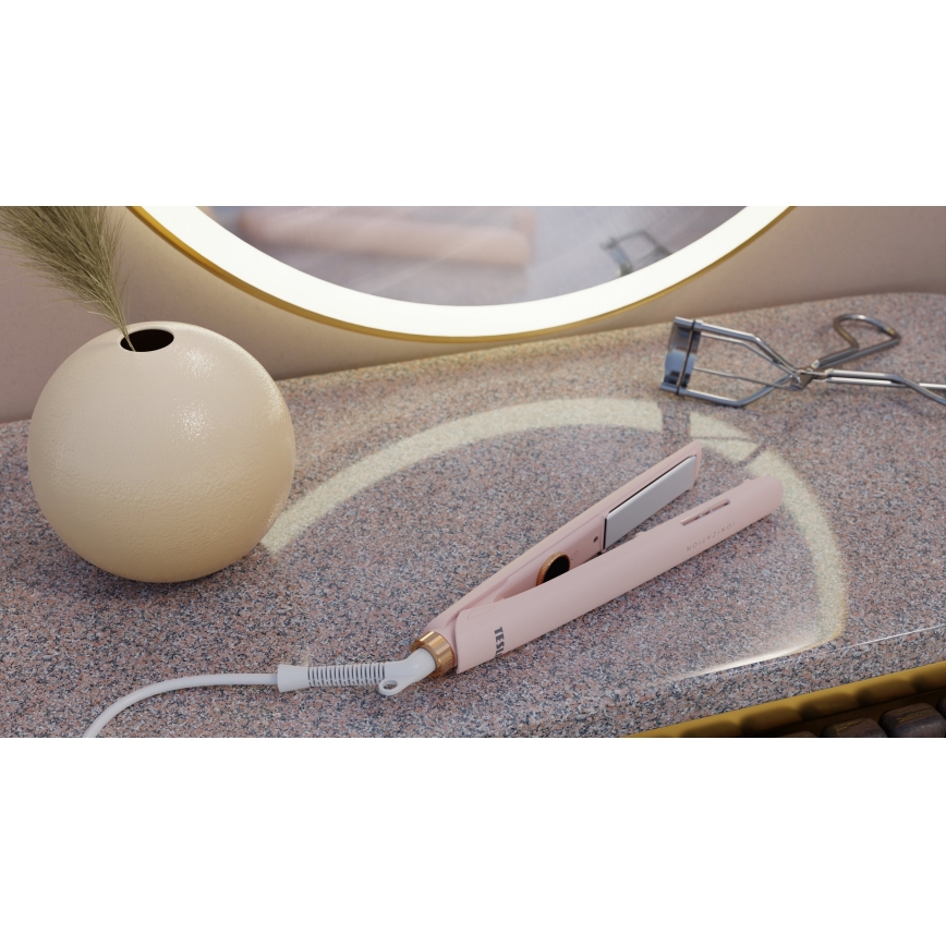 TESLA Smart - Plancha de pelo con LED mostrar 48W/230V