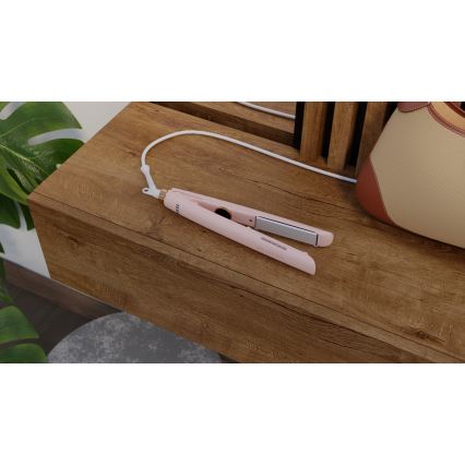 TESLA Smart - Plancha de pelo con LED mostrar 48W/230V