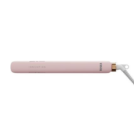 TESLA Smart - Plancha de pelo con LED mostrar 48W/230V